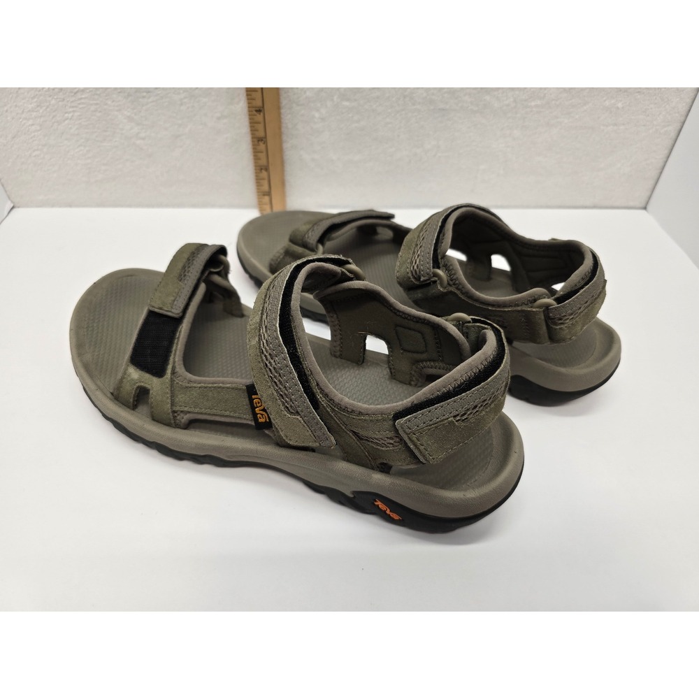 Teva Sport Hiking Sandals Olive Green Hook Loop Men's Size 10 - Picture 5 of 8